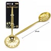 Metal Servis Kevgiri - 27 cm - Gold Renk