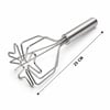 Patates Ezici - Kalp Şekilli - Paslanmaz Çelik - 26 cm Uzunluk