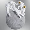 1351-03 Astronot Duvar Figürü Sarı Renk 