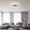 1435-06 Futura 48cm Armatür (3 Renk Led+kumandalı) Beyaz Renk