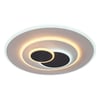 1435-06 Futura 48cm Armatür (3 Renk Led+kumandalı) Beyaz Renk