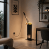1900-12 Çiçekli Lambader L160*W160*H720