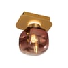 2856-1-32 Cubes Tekli Cam Plafonyer ROSE GOLD