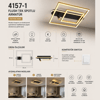 4157-1 Flush Tek Spotlu Armatür Eskitme