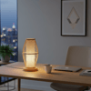 4458-97ML Glason Hasır Masa Lambası Eskitme 