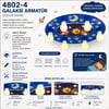 4802-4 Galaksi Armatür Çocuk Odası 