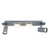 5044-4S-16 Plofenyer Sıralı 2 Cam+2 Spot Gri