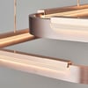 5725-3A Sense 3'Lü Sarkıt Mat Gri