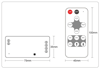  WIFI RF LED DIMMER 12/24V 2x6A