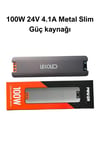 100W 24V 4,16A Metal Slim Güç kaynağı
