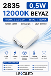 2835 150mA 12000K BEYAZ 0.5W SMD LED