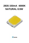 2835 150mA  4000K NATURAL 0.5W  SMD LED Edison