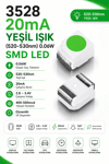 3528 20mA Yeşil 520-530nm SMD Led 