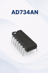 AD734AN 10 MHz Analog Çarpıcı Bölücü Entegre