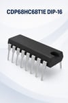 CDP68HC68T1E DIP-16 SPI Gerçek Zamanlı Saat RTC Entegresi