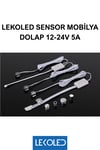 ÇİFT KAPAK SENSOR MOBİLYA DOLAP 12-24V 5A