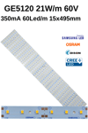 GE5120 10.5W 350MA 30V 16MM Dizgi Led