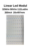 GE5126 45V 16W 90LED 350mA Linear Aydınlatma Modülü 50cm 