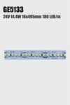 GE5133 24V 180LED/M 14W 16MM
