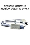 HAREKET SENSOR IR MOBİLYA DOLAP 12-24V 5A 