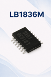 LB1836M Motor Driver, Low Saturation, Bidirectional, for Low Voltage Drive