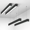 Led Sarkıt Linear Aydınlatma 100 Cm Naturel Işık (4000 K) 5x8cm Aluminyum Siyah Kasa