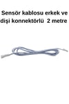 Sensör kablosu erkek dişi konnektörlü  2 metre 