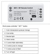 WIFI RF TUNABLE LED KONTROL ÜNİTESİ 12/24V 12A