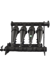 Almus 8” Plastik Seperatörlü Set