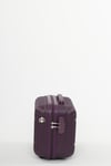 Travel Polo 2'li Polipropilen Kırılmaz Valiz Kabin Boy ve Makyaj Mor 1017