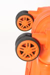 Travel Polo 2'li Valiz Seti (Küçük Orta) Kırılmaz Oranj Turuncu 1017