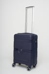 Travel Polo 2'li Valiz Seti (Küçük Orta) Kırılmaz Lacivert 1015