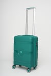 Travel Polo 2'li Valiz Seti (Küçük Orta) Kırılmaz Cam Göbeği 1015
