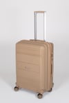 Travel Polo 2'li Valiz Seti (Orta Büyük) Kırılmaz Gold 1017