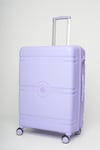 Travel Polo 2'li Valiz Seti (Orta Büyük) Kırılmaz Lila 1015