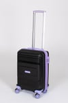 Travel Polo 3'lü Valiz Seti Kırılmaz Siyah Lila 1017