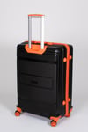 Travel Polo Büyük Boy Kırılmaz Siyah Oranj Turuncu 1017
