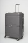 Travel Polo Büyük Boy Kırılmaz Valiz Füme 1015