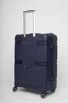 Travel Polo Büyük Boy Kırılmaz Valiz Lacivert 1015