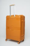 Travel Polo Büyük Boy Kırılmaz Valiz Turuncu 1015