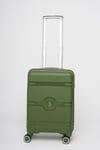 Travel Polo Küçük Boy Kırılmaz Valiz Haki 1015