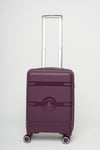 Travel Polo Küçük Boy Kırılmaz Valiz Mor 1015