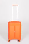 Travel Polo Küçük Boy Kırılmaz Valiz Oranj Turuncu 1018