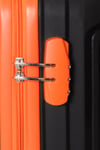 Travel Polo Orta Boy Kırılmaz Siyah Oranj Turuncu 1017