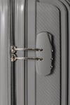 Travel Polo Orta Boy Kırılmaz Valiz Gri 1018