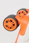 Travel Polo Orta Boy Kırılmaz Valiz Krem Oranj Turuncu 1018