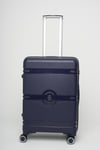 Travel Polo Orta Boy Kırılmaz Valiz Lacivert 1015