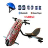 Citymate Drift Car Elektrikli Kaykay Bluetooth Dirift Kar Hoverboard Scooter + Koruma Ekipmanı D15