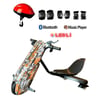Citymate Drift Car Elektrikli Kaykay Bluetooth Dirift Kar Hoverboard Scooter + Koruma Ekipmanı D25