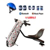 Citymate Drift Car Elektrikli Kaykay Bluetooth Dirift Kar Hoverboard Scooter + Koruma Ekipmanı D30